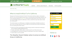 Desktop Screenshot of blog.artificialturfsupply.com